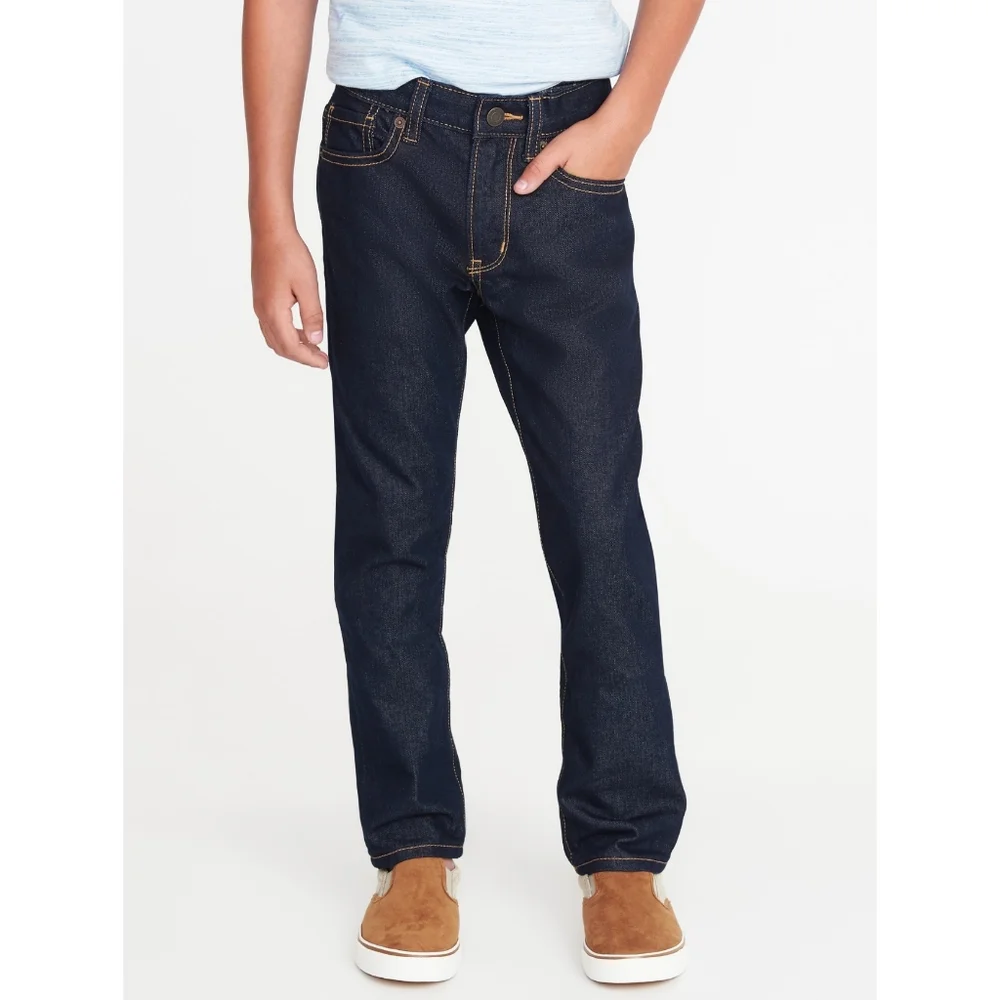Old Navy Boy's Dark Wash Skinny Jeans Size 12